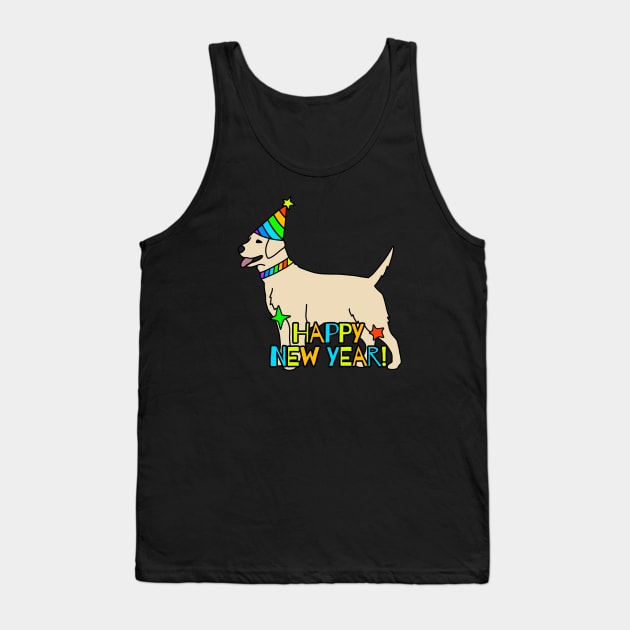 Happy New Year Tank Top by Kelly Louise Art